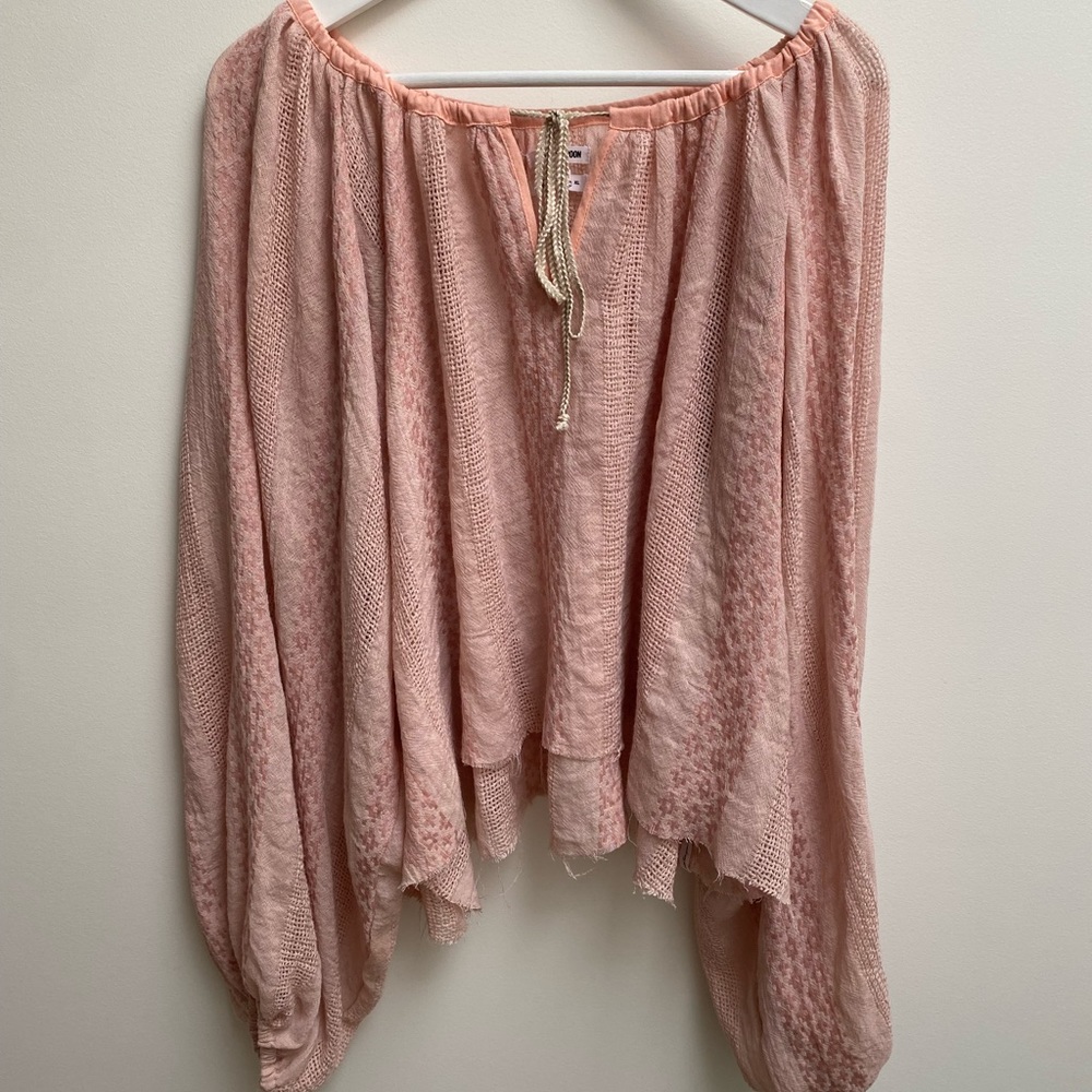 One Teaspoon pink boho top
